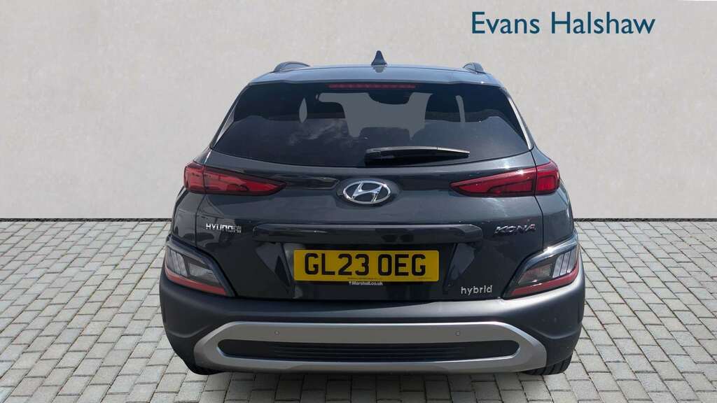 Hyundai Kona 1.6 Gdi Hybrid Ultimate Dct 2023 GL23OEG Grey #5