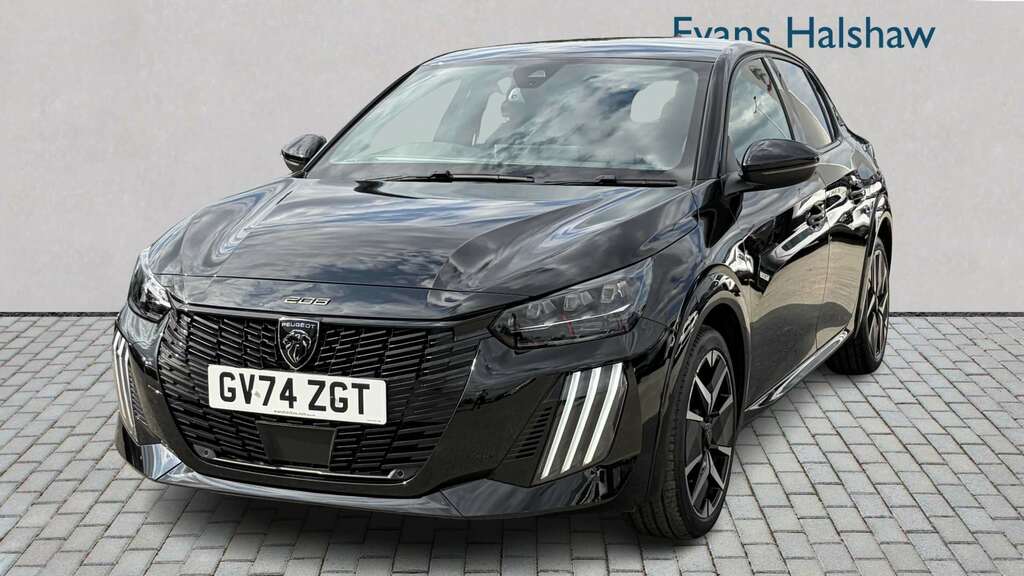 Peugeot 208 1.2 Hybrid 136 Gt E-dsc6 2025 GV74ZGT Black #2