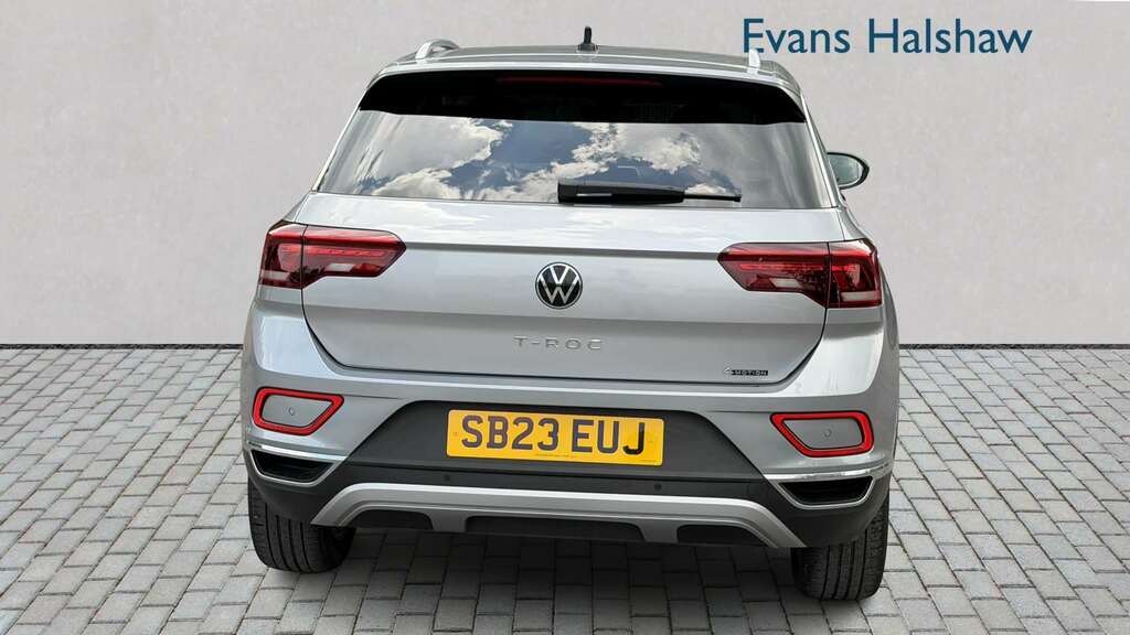 Volkswagen T-Roc 2.0 Tsi 4Motion Style Dsg 2023 SB23EUJ Silver #4