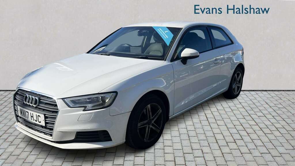 Audi A3 1.0 Tfsi Se 2017 MV17HJC White #3
