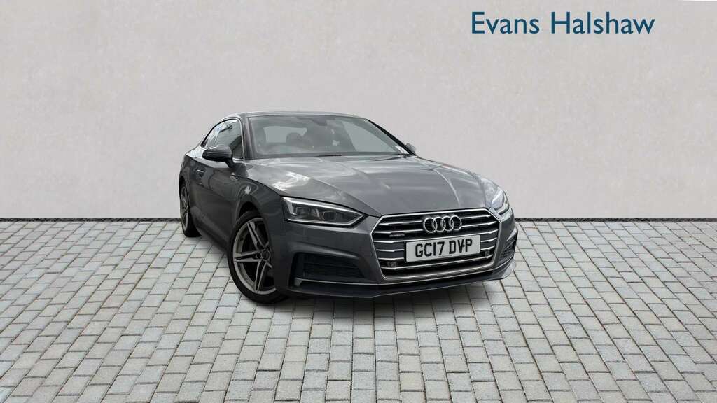 Audi A5 2.0 Tdi Quattro S Line S Tronic 2017 Grey