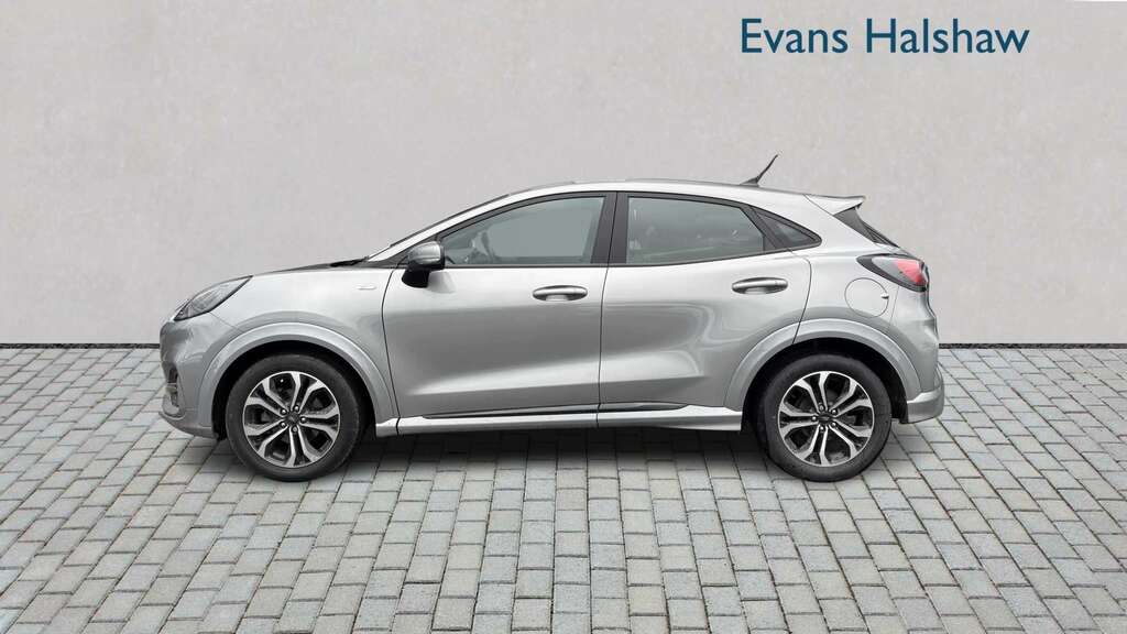 Ford Puma 1.0 Ecoboost Hybrid Mhev St-line Dct 2022 Silver #2