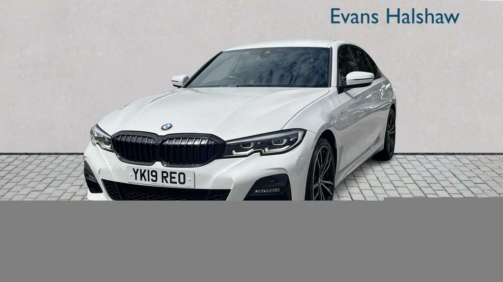 BMW 3 Series 320D Xdrive M Sport Step 2019 YK19REO White #2