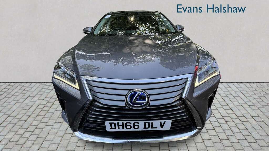 Lexus RX 450H 3.5 Luxury Cvt 2017 Grey #4