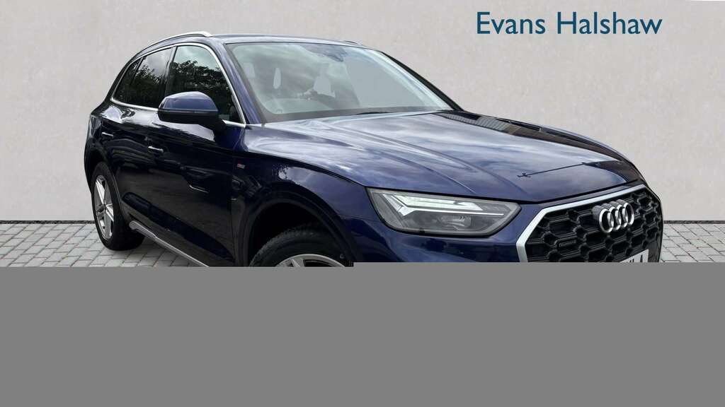 Audi Q5 40 Tdi Quattro S Line S Tronic 2023 Blue