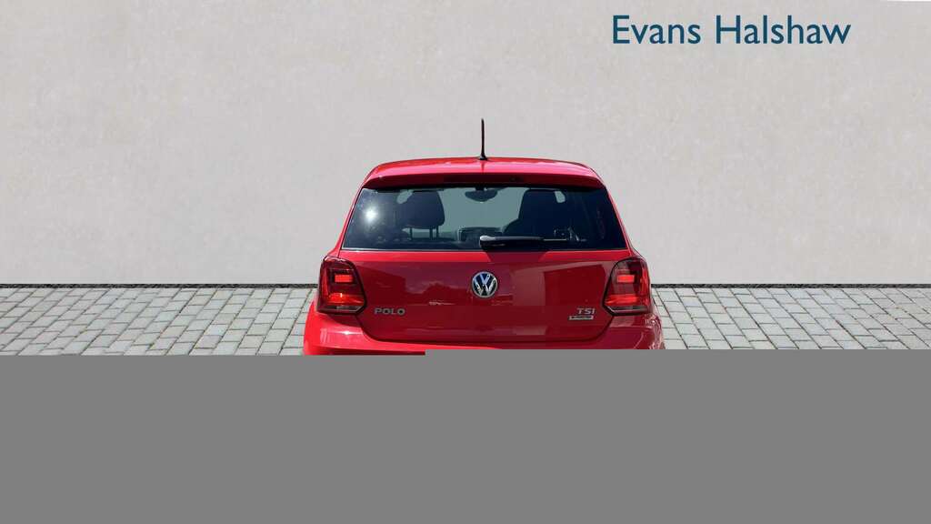 Volkswagen Polo 1.2 Tsi Match Edition 2017 YR67ASU Red #2