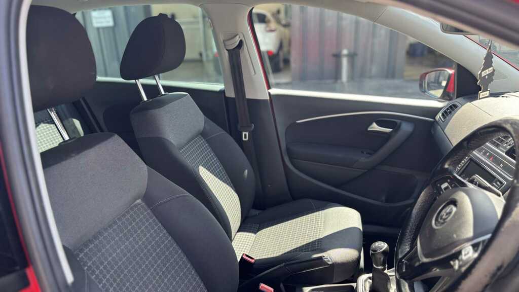 Volkswagen Polo 1.2 Tsi Match Edition 2017 YR67ASU Red #6