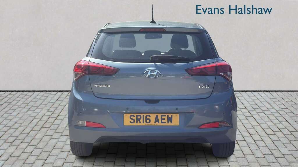 Hyundai I20 1.2 Se 2016 SR16AEW Blue #3