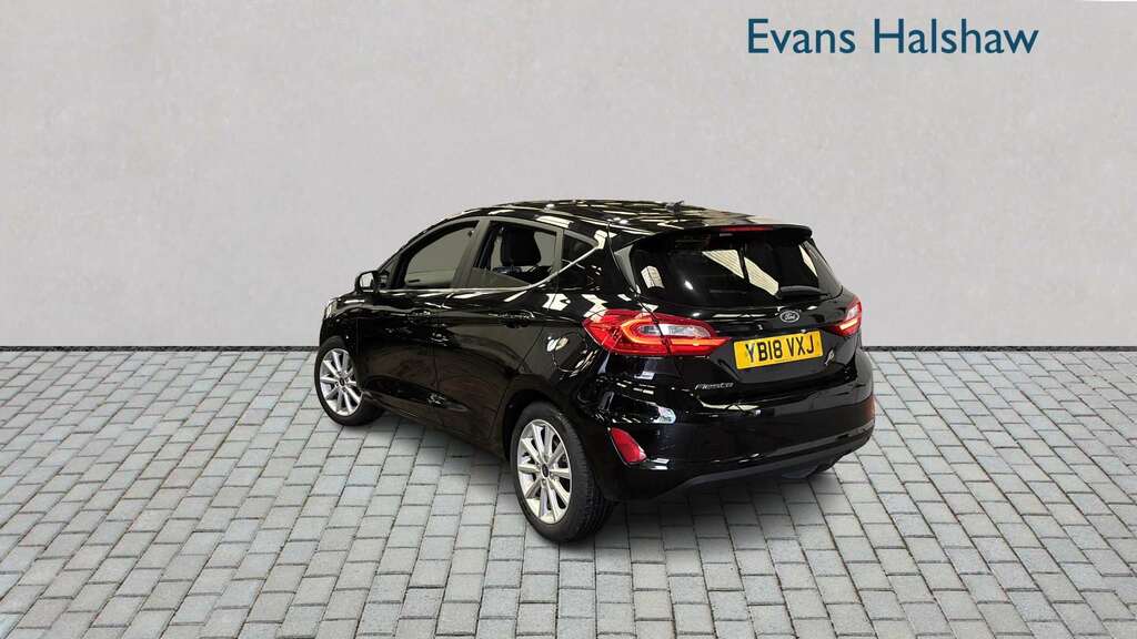 Ford Fiesta 1.0 Ecoboost 125 Titanium X 2018 YB18VXJ Black #2
