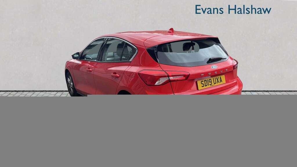Ford Focus 1.0 Ecoboost 125 Zetec 2019 SD19UXA Red #3