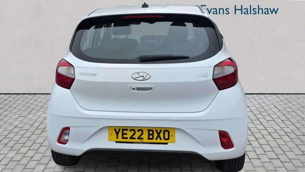 Hyundai I10 1.0 Mpi Se Connect 2022 YE22BXO White #6