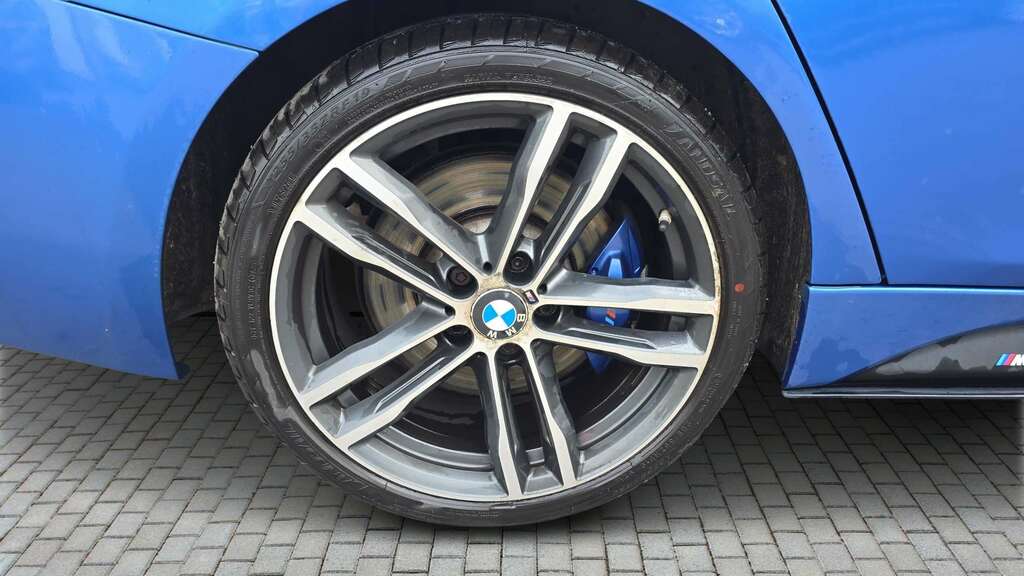 BMW 3 Series 330E M Sport Shadow Edition Step 2018 OY18WOX Blue #4
