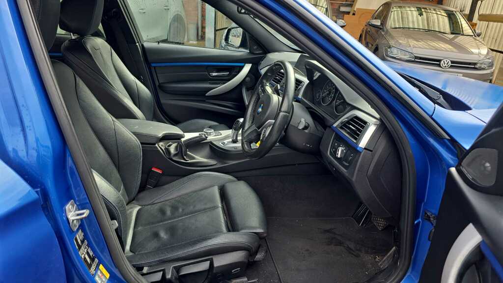 BMW 3 Series 330E M Sport Shadow Edition Step 2018 OY18WOX Blue #6