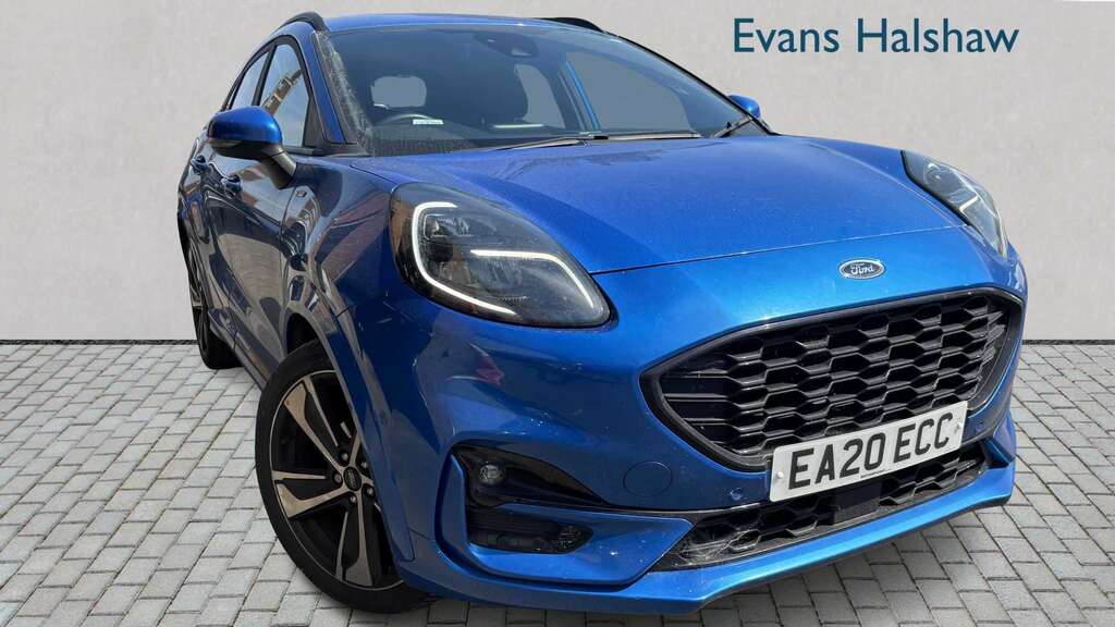 Ford Puma 1.0 Ecoboost Hybrid Mhev 155 St-line X 2020 Blue