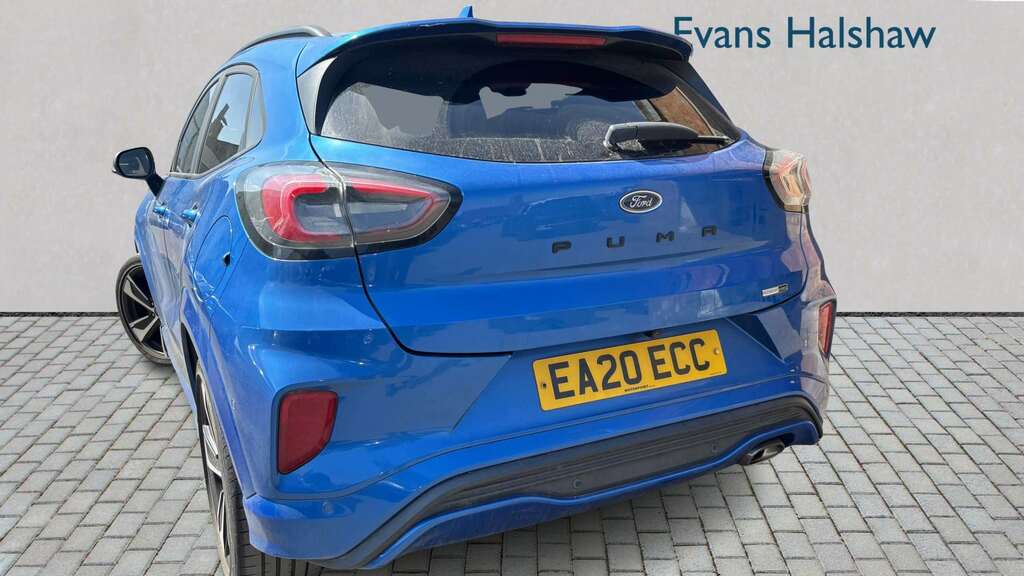 Ford Puma 1.0 Ecoboost Hybrid Mhev 155 St-line X 2020 EA20ECC Blue #2