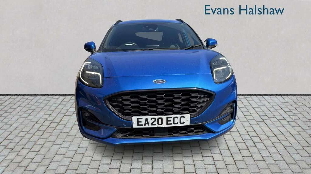 Ford Puma 1.0 Ecoboost Hybrid Mhev 155 St-line X 2020 EA20ECC Blue #4
