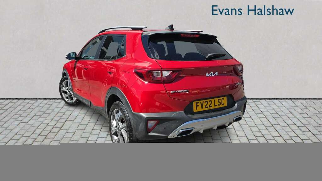 Kia Stonic 1.0T Gdi 48V Gt-line 2022 FV22LSC Red #2
