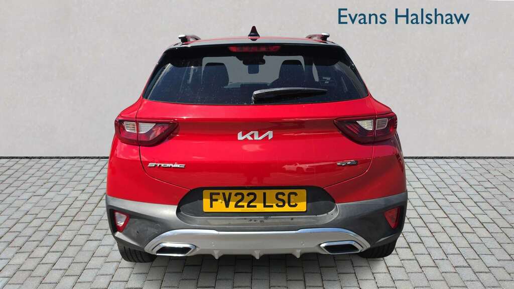 Kia Stonic 1.0T Gdi 48V Gt-line 2022 FV22LSC Red #4