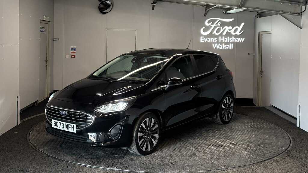 Ford Fiesta 1.0 Ecoboost Titanium X 2023 BG73WFH Black #3