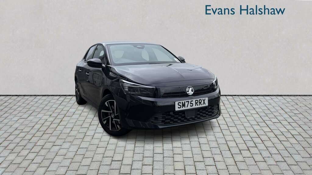 Vauxhall Corsa 1.2 Turbo Yes Winter Pack 2025 SM75RRX Black