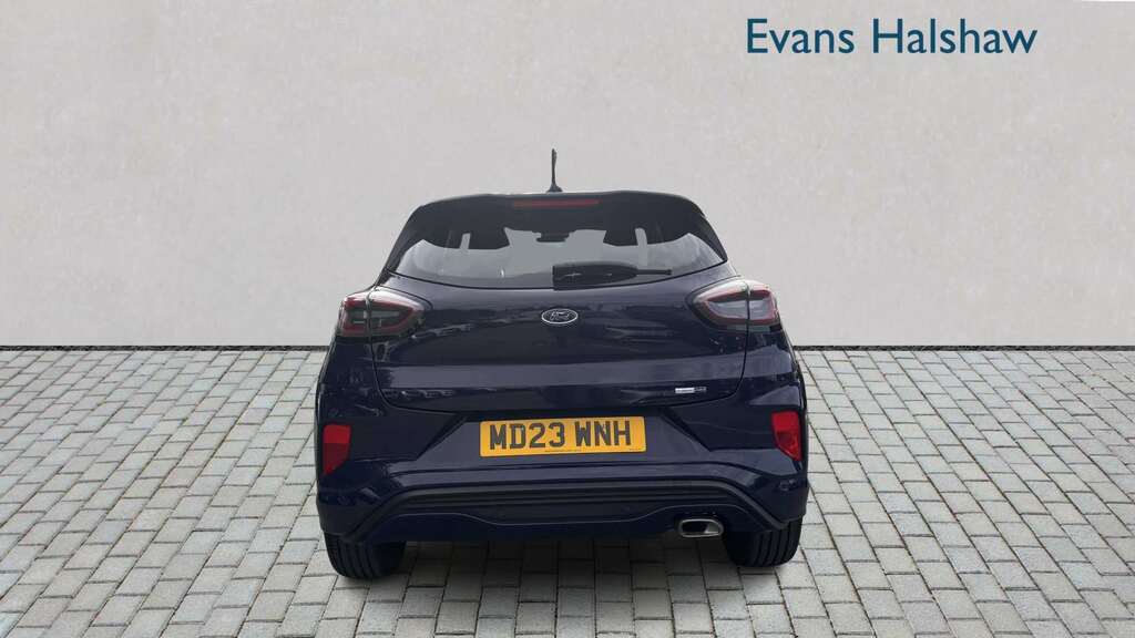 Ford Puma 1.0 Ecoboost Hybrid Mhev St-line Dct 2023 MD23WNH Blue #4