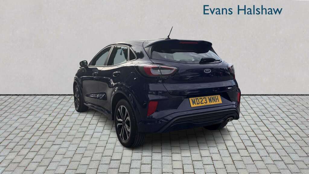 Ford Puma 1.0 Ecoboost Hybrid Mhev St-line Dct 2023 MD23WNH Blue #5