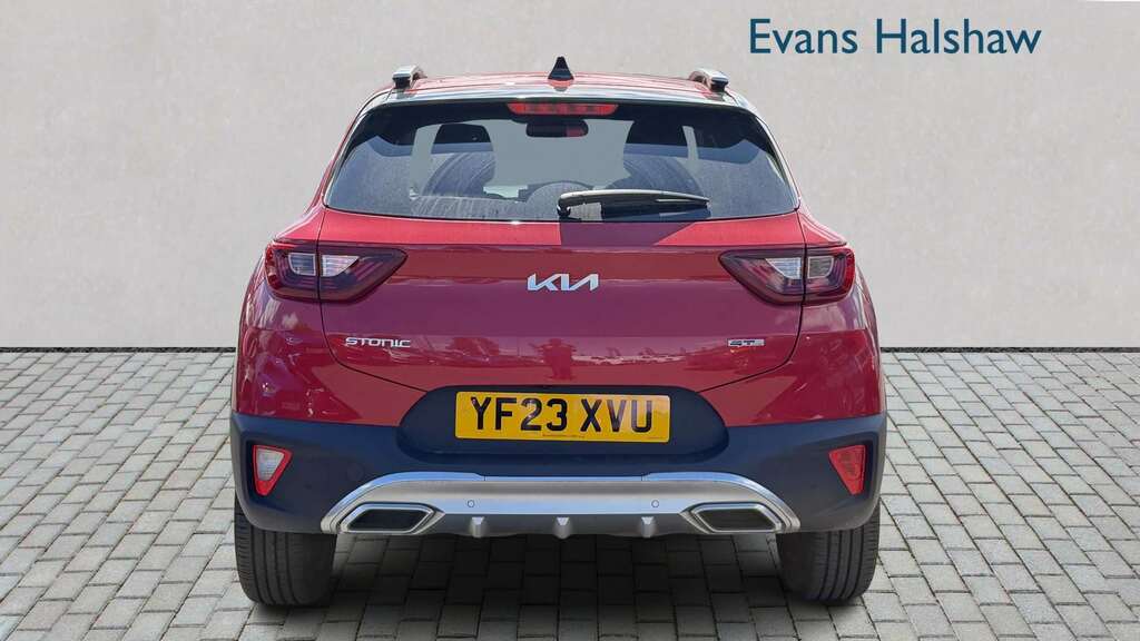 Kia Stonic 1.0T Gdi 99 Gt-line Dct 2023 YF23XVU Red #3
