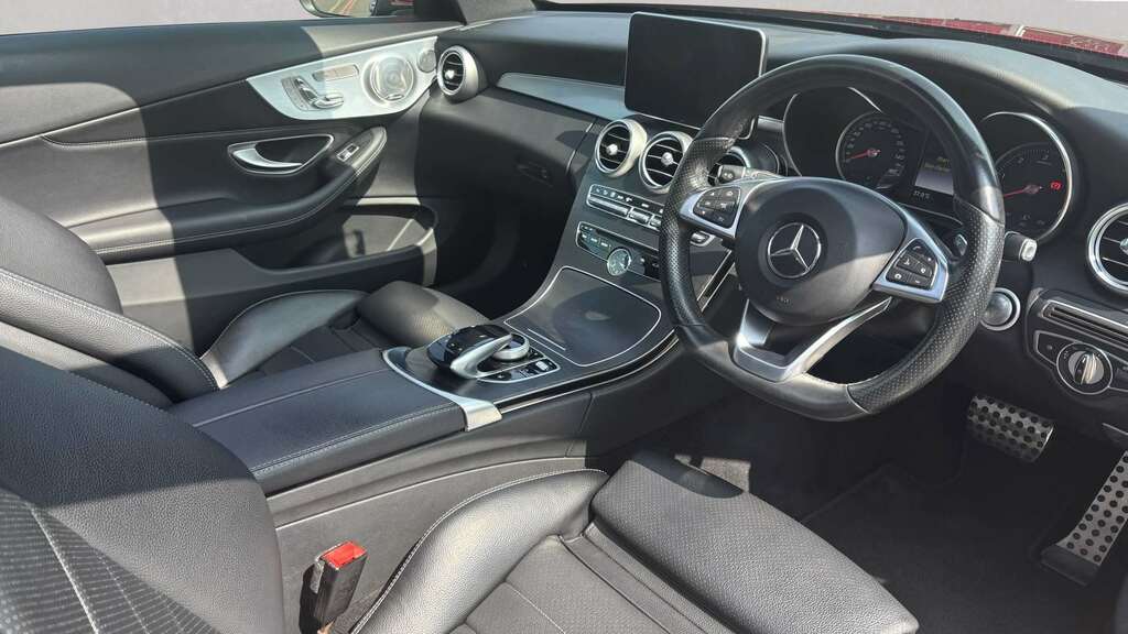 Mercedes-Benz C Class C250d Amg Line Premium Plus 2017 KW17XSE Red #3