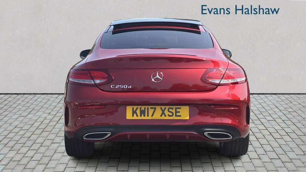 Mercedes-Benz C Class C250d Amg Line Premium Plus 2017 KW17XSE Red #5