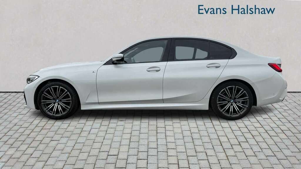 BMW 3 Series 320D M Sport Step 2019 AU19GZL White #5