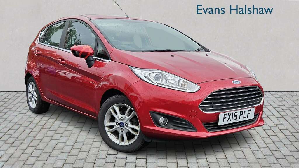 Ford Fiesta 1.0 Ecoboost Zetec 2016 Red