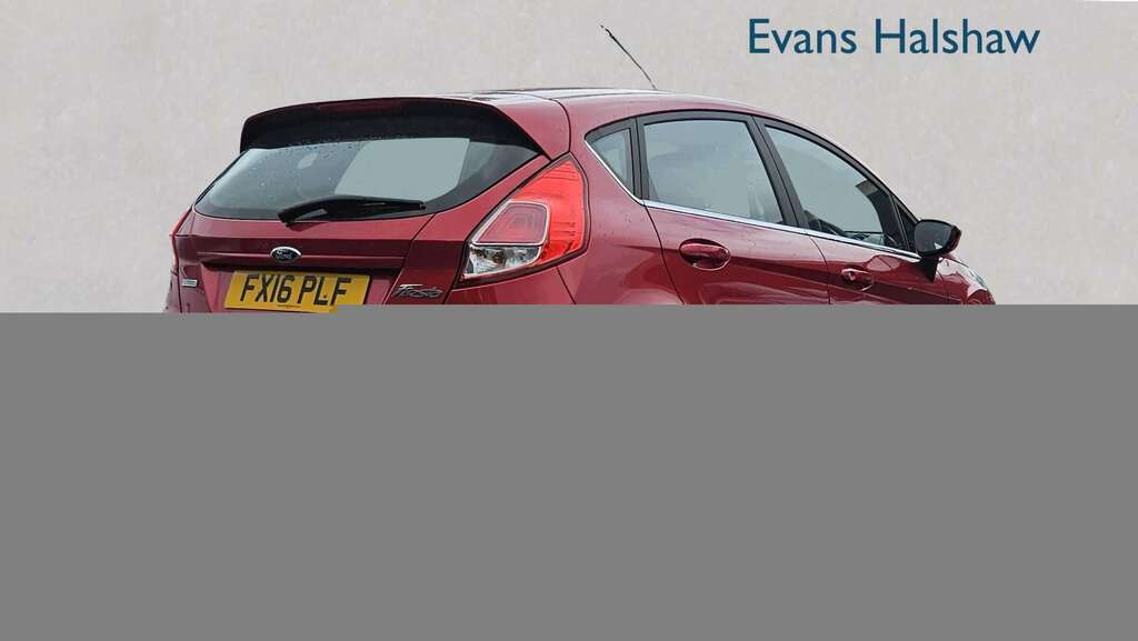 Ford Fiesta 1.0 Ecoboost Zetec 2016 Red #2