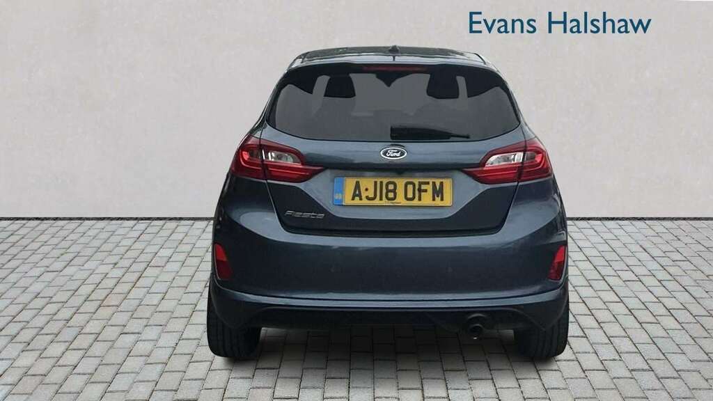 Ford Fiesta 1.0 Ecoboost 140 St-line X 2018 Blue #3
