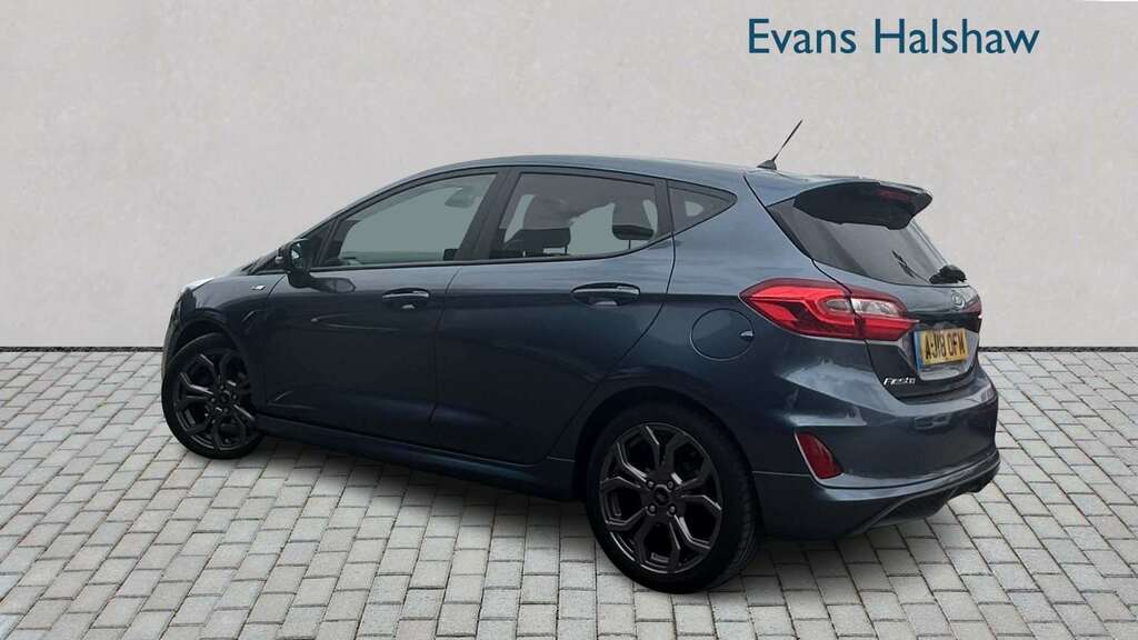 Ford Fiesta 1.0 Ecoboost 140 St-line X 2018 Blue #2