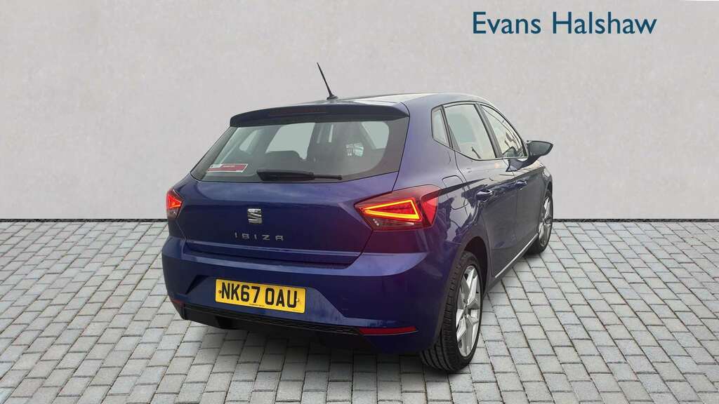 Seat Ibiza 1.0 Se 2017 Blue #4