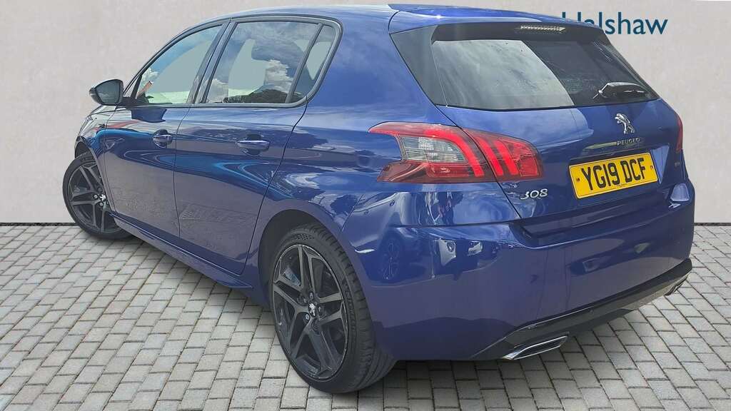 Peugeot 308 1.5 Bluehdi 130 Gt Line 2019 Blue #2
