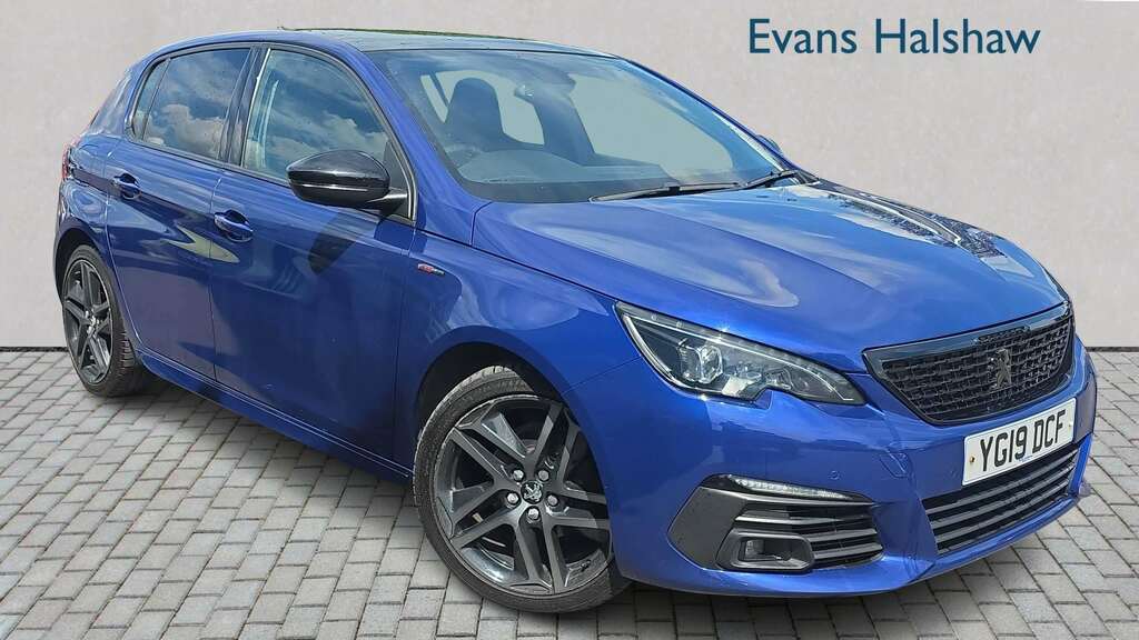 Peugeot 308 1.5 Bluehdi 130 Gt Line 2019 Blue