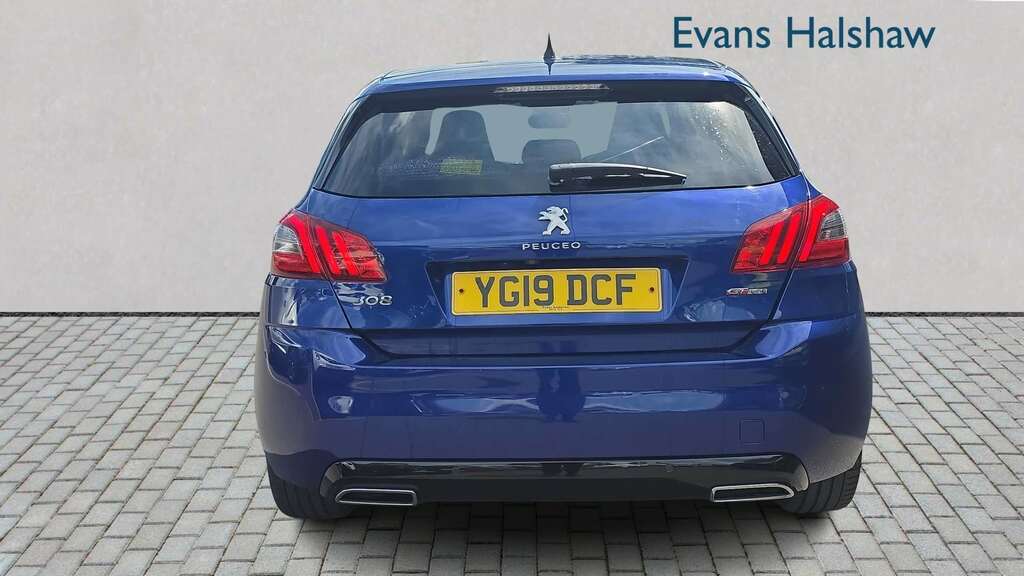 Peugeot 308 1.5 Bluehdi 130 Gt Line 2019 Blue #5