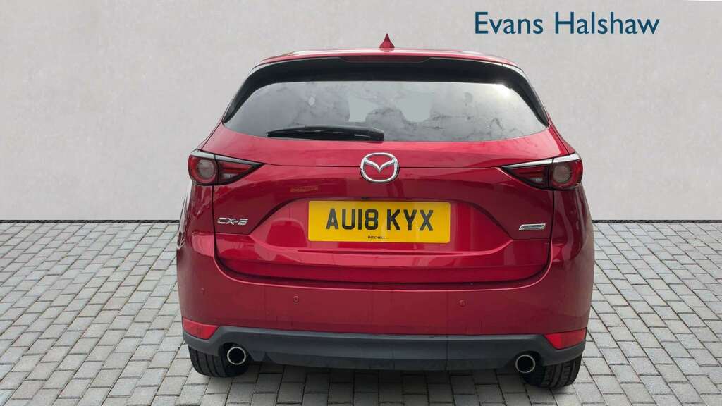 Mazda CX-5 2.2D Sport Nav 2018 Red #4