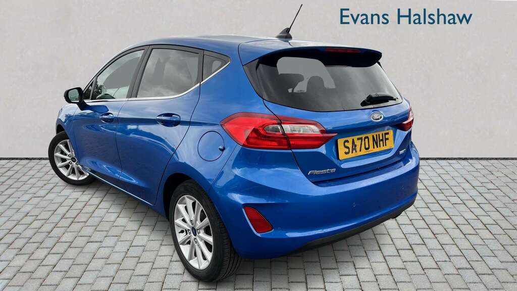 Ford Fiesta 1.0 Ecoboost Hybrid Mhev 125 Titanium 2020 Blue