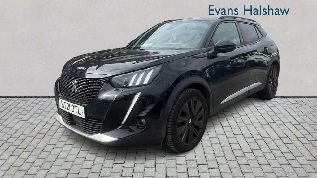 Peugeot e-2008 100Kw Gt Premium 50Kwh 2021 Black #2