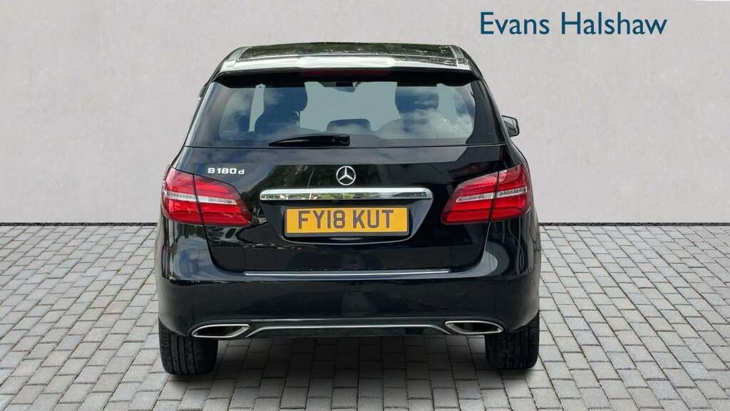 Mercedes-Benz B Class B180d Exclusive Edition 2018 FY18KUT Black #3