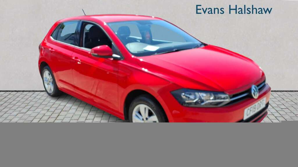 Volkswagen Polo 1.0 Tsi 95 Se 2019 Red
