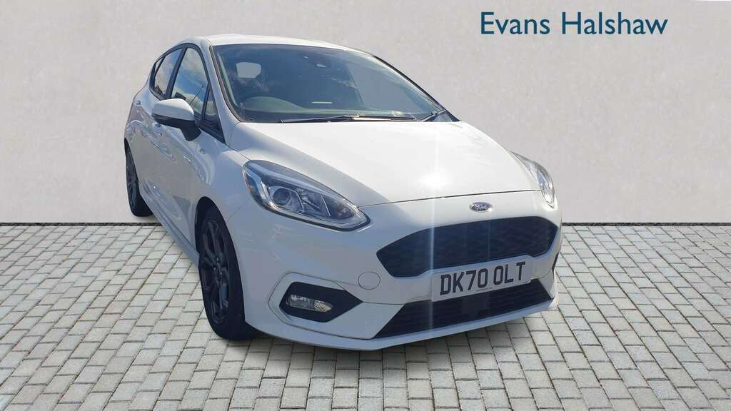Ford Fiesta 1.0 Ecoboost Hybrid Mhev 125 St-line Edition 2 White #2