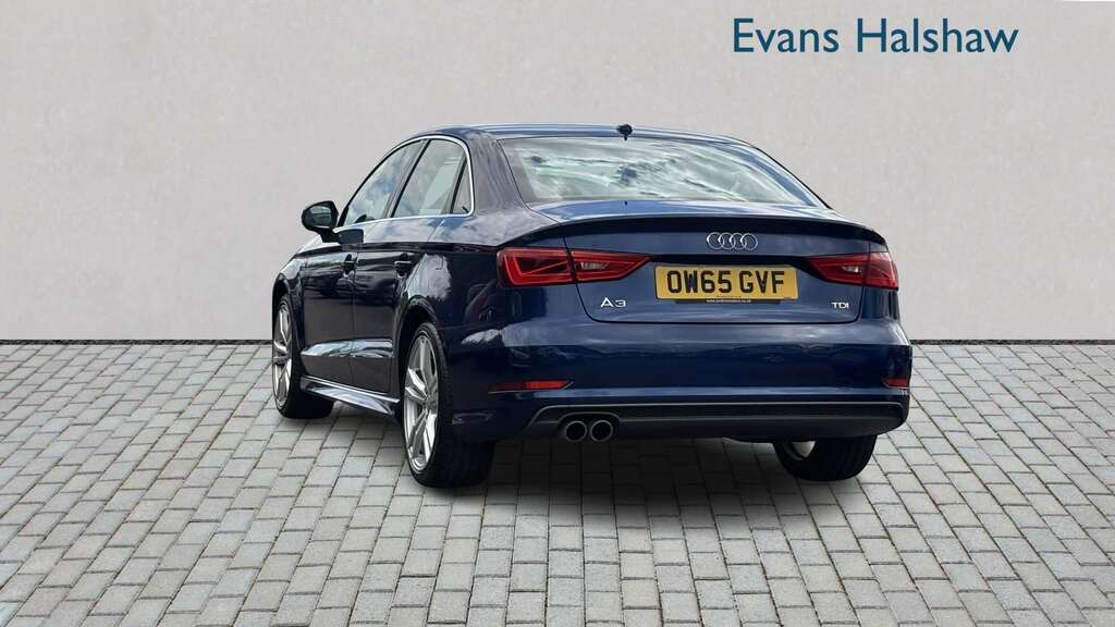 Audi A3 2.0 Tdi S Line S Tronic Nav 2016 Blue #2