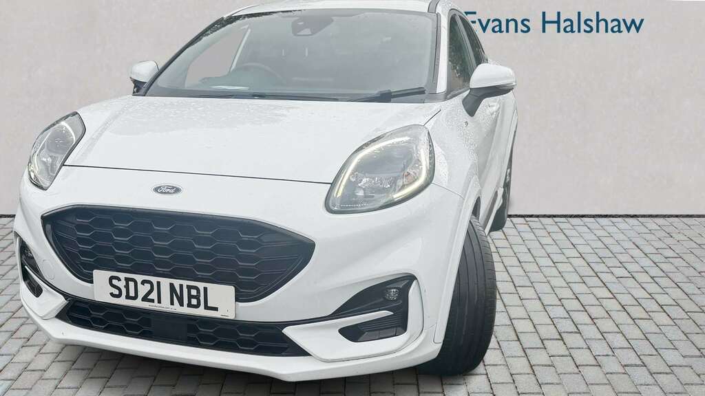 Ford Puma 1.0 Ecoboost Hybrid Mhev St-line 2021 White #2