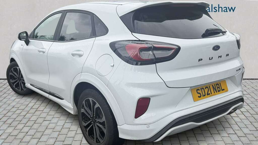 Ford Puma 1.0 Ecoboost Hybrid Mhev St-line 2021 White #4