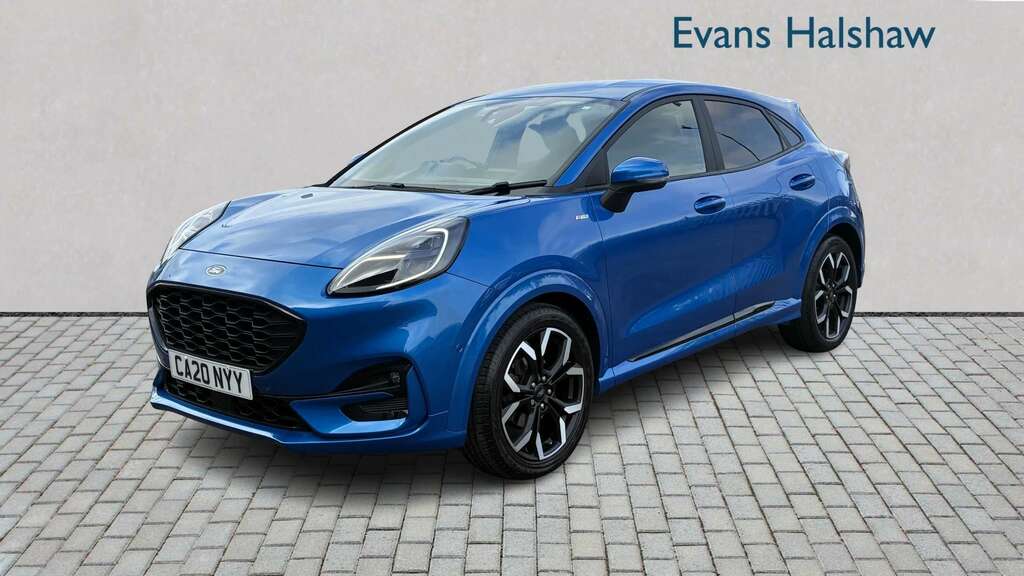 Ford Puma 1.0 Ecoboost Hybrid Mhev St-line X First Ed 20 CA20NYY Blue #3