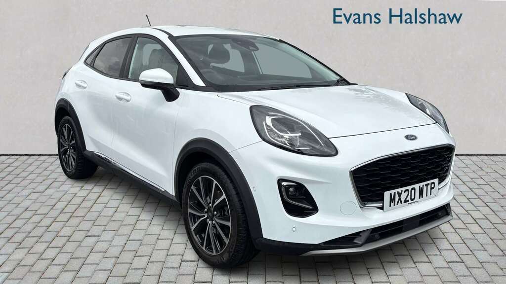 Ford Puma 1.0 Ecoboost Hybrid Mhev Titanium First Ed 202 White