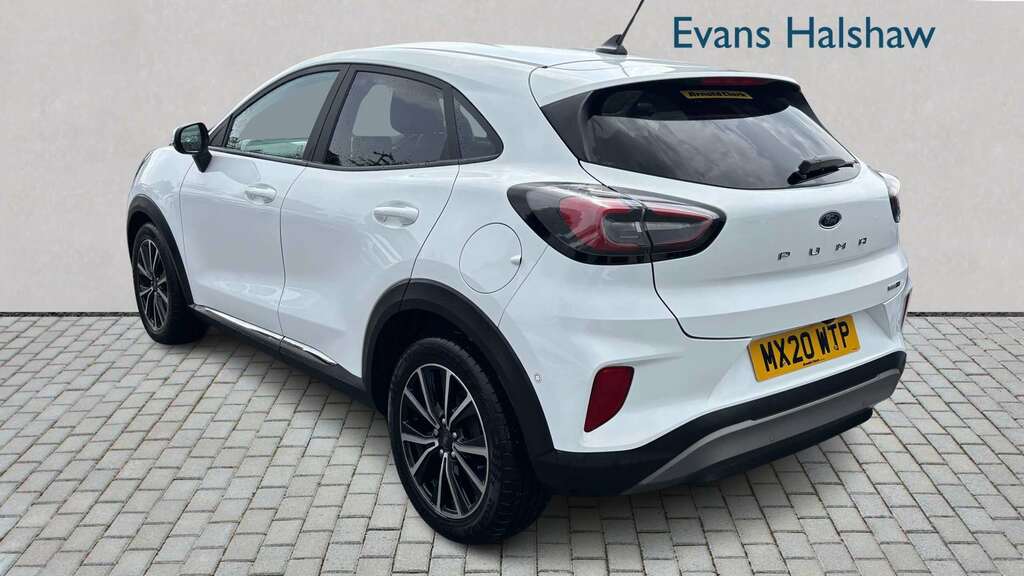 Ford Puma 1.0 Ecoboost Hybrid Mhev Titanium First Ed 202 MX20WTP White #2
